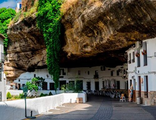 Andalusian cave village