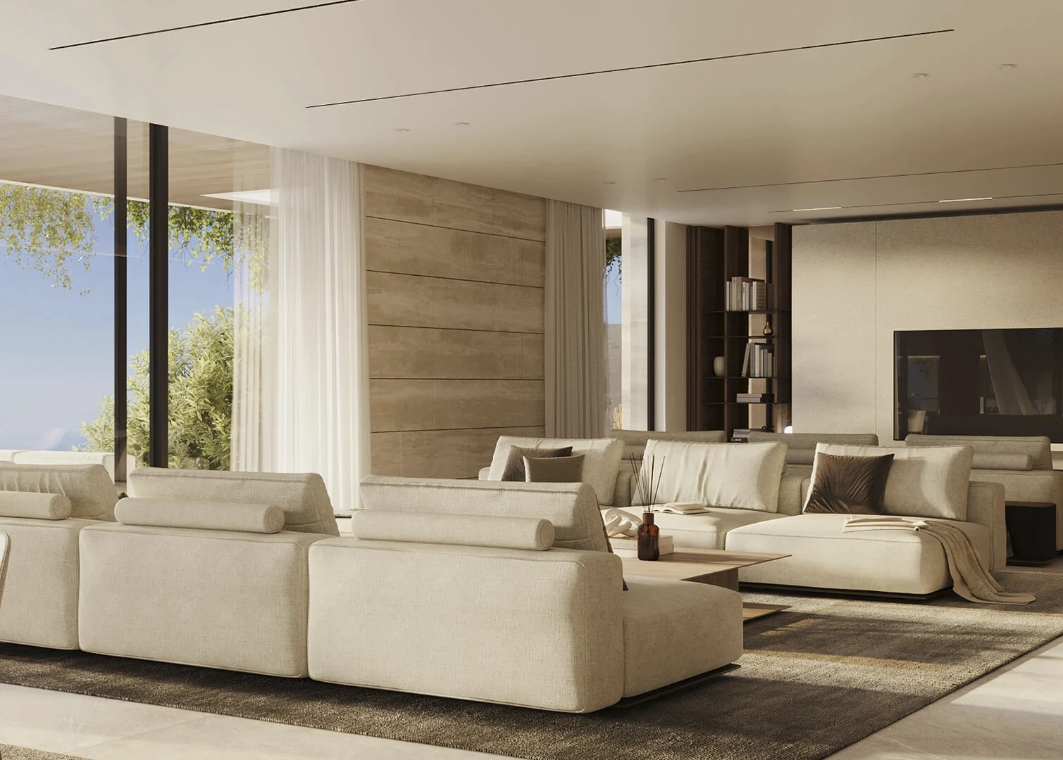 Livingroom in the Sky Marbella homes