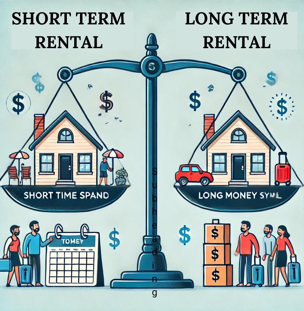 Buy to rent-short vs long